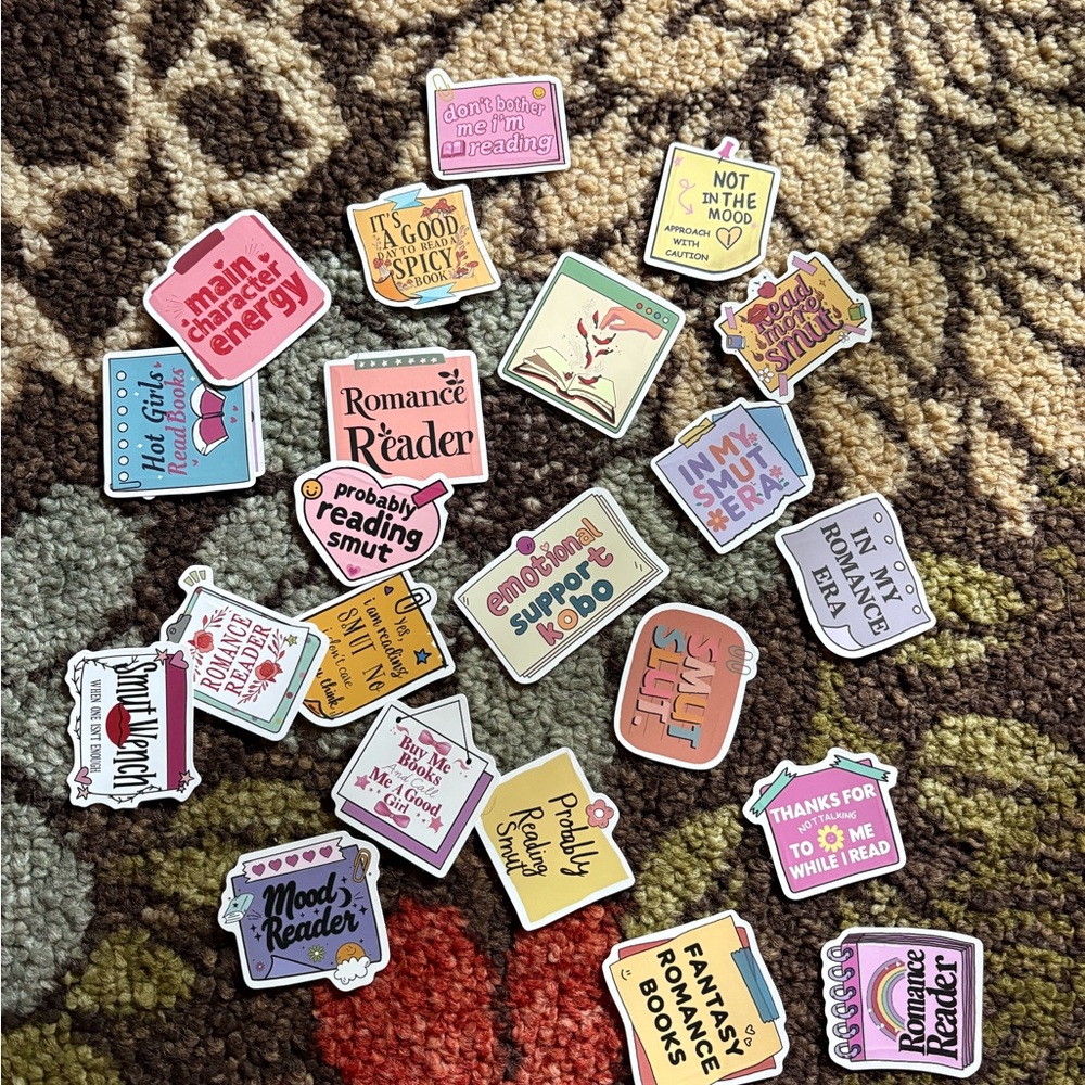 NEW Spicy Books Sticker Bundle 🌶️